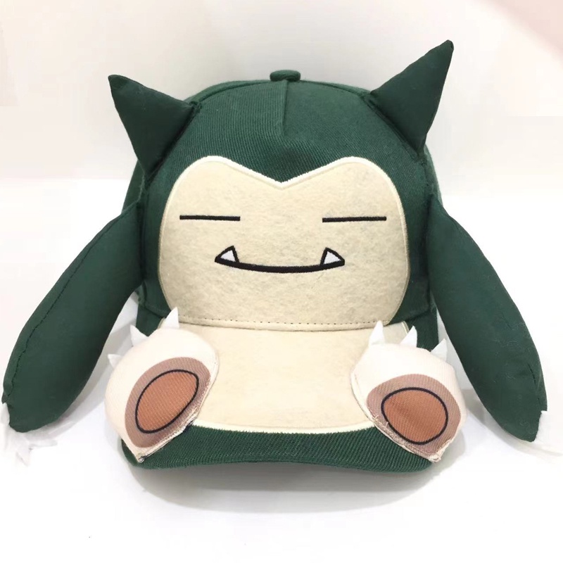 Anime Pokemon Snorlax Mũ Mùa Hè Đạt Đỉnh Mũ Hoạt Hình Mũ Bóng Chày Sinh Nhật