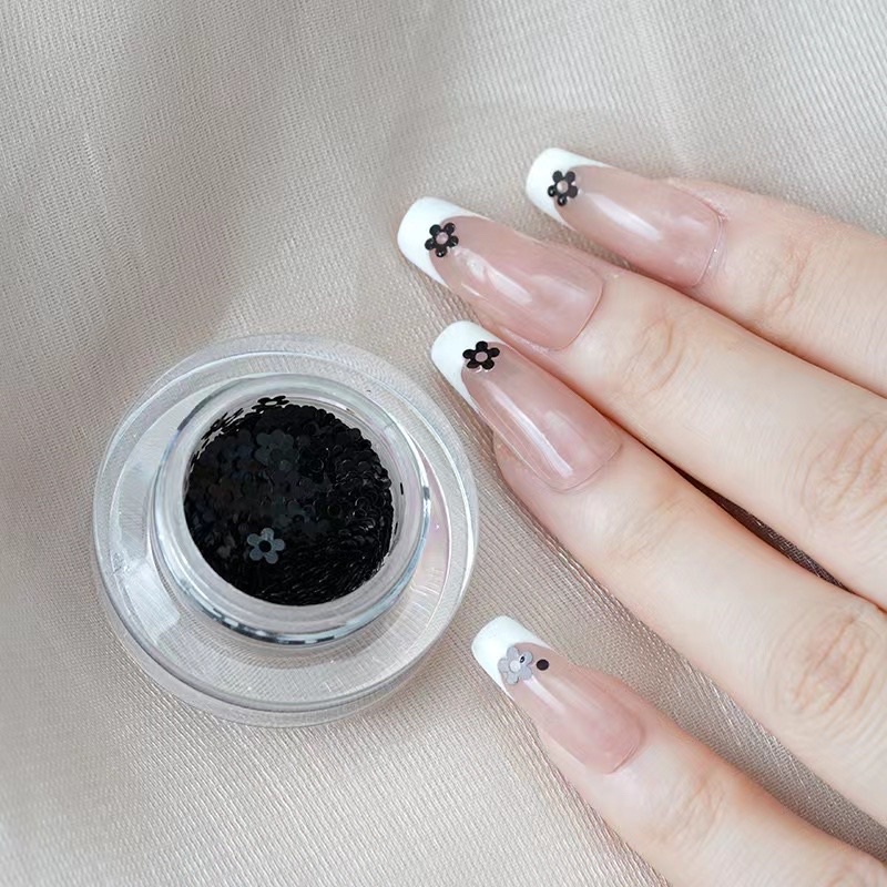 Phụ kiện nhũ trang trí móng tay nail siêu mới hot lẻ hũ