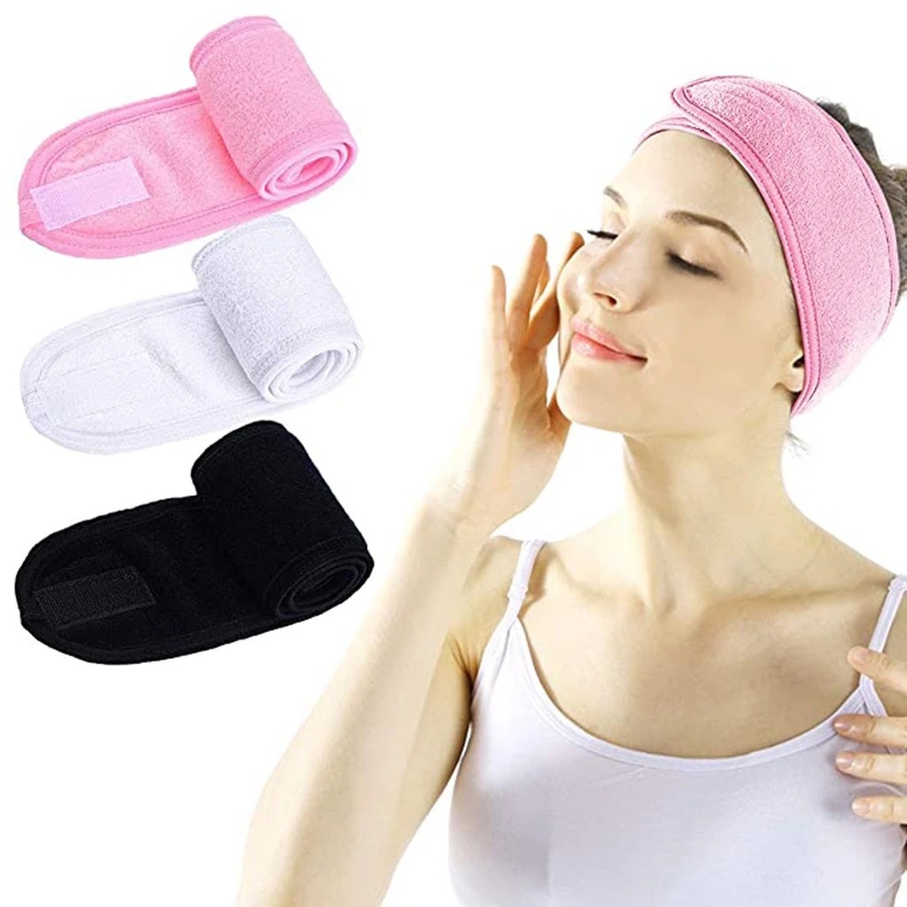 Băng đô mềm dùng để rửa mặt/ trang điểm cho nữ | BigBuy360 - bigbuy360.vn