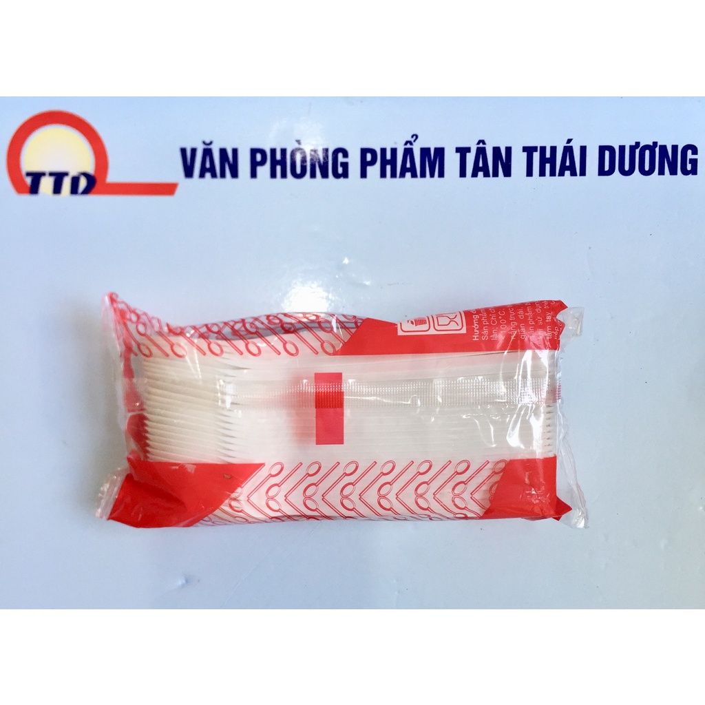 GÓI 50 THÌA, MUỖNG NHỰA DÙNG MỘT LẦN