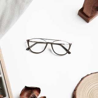 Kính gọng gỗ nửa viền Miniwood Độc lạ, Cá tính ND19
