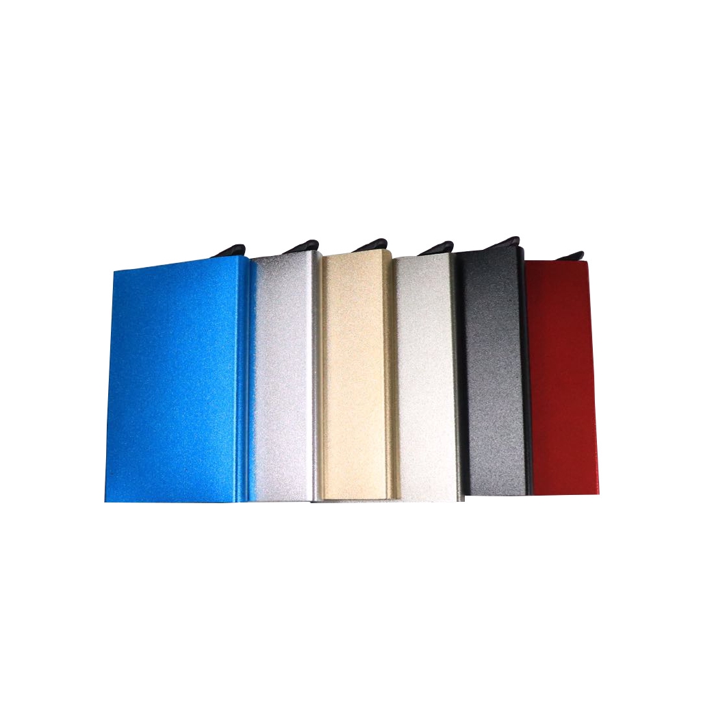 Hộp đựng thẻ ngân hàng tự động bằng hợp kim nhôm chống rfID