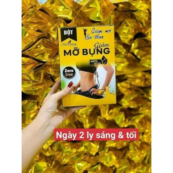 Bột Giảm Mỡ Bụng Mị Hương Ngũ Cốc Giảm Cân Nhanh Cấp Tốc An Toàn Chính