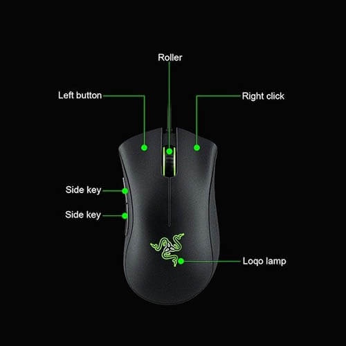 [Video/Ảnh thật] Chuột Gaming Có Dây Razer Deathadder Essential - Chỉnh DPI/Màu bằng App