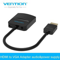 Cáp chuyển đổi HDMI to VGA có audio và nguồn Vention ACHBB