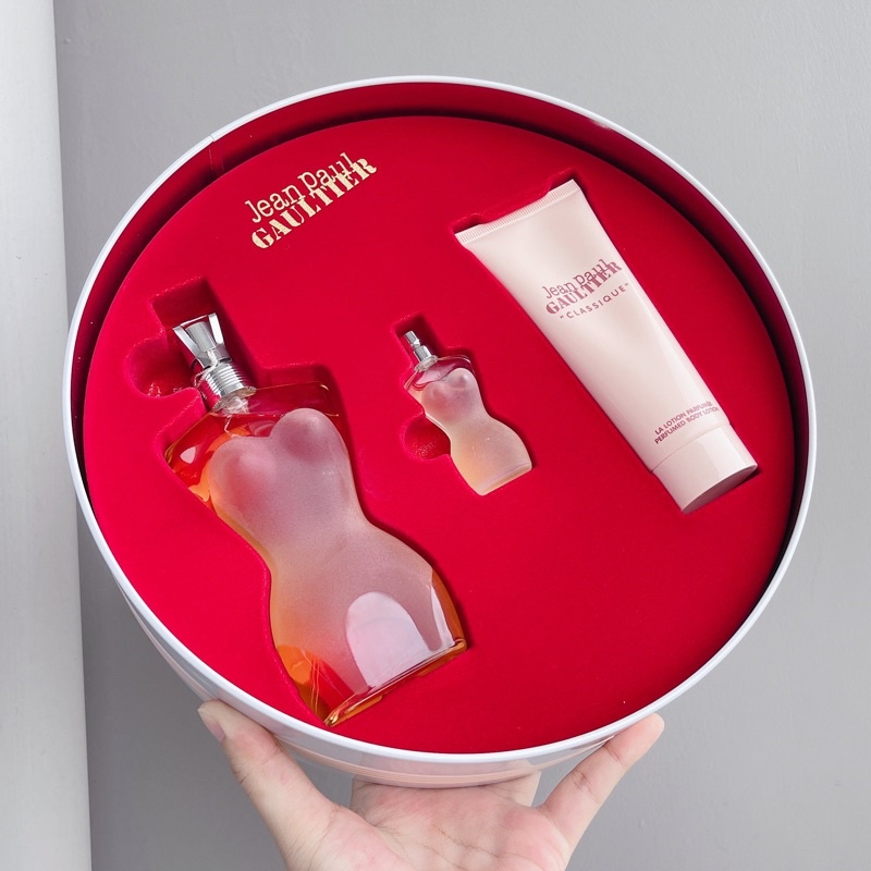 Set Nước hoa nữ Jean Paul Gaultier Classique 3 món Quyến rũ, khêu gợi