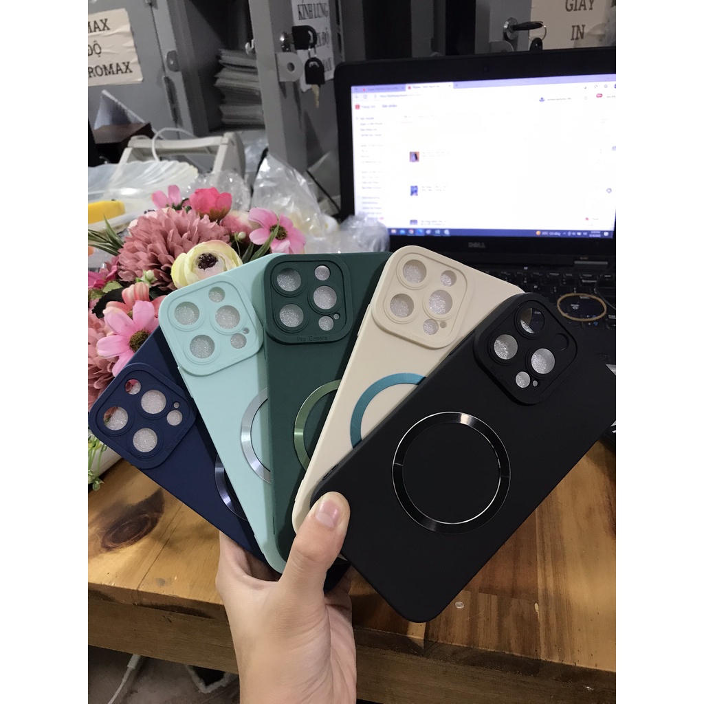 Ốp lưng lphone nam châm xr độ 13pro bảo vệ cam chống sốc chống bẩn