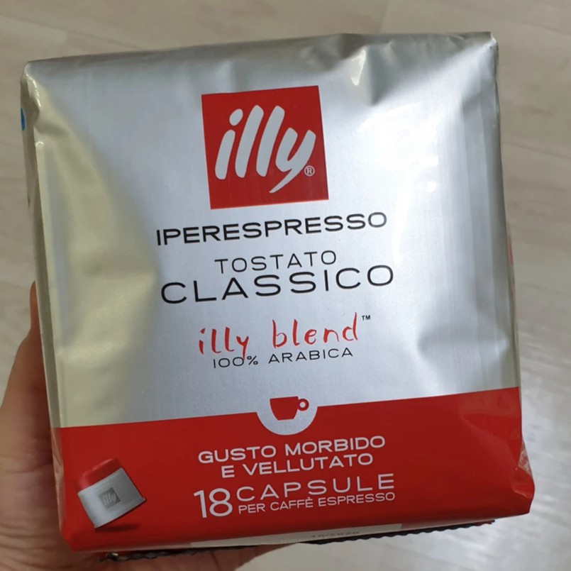 [Sẵn] Viên nén  Classico ILLY capsule cho máy X7.1 và Y3.2 (gói 18v)