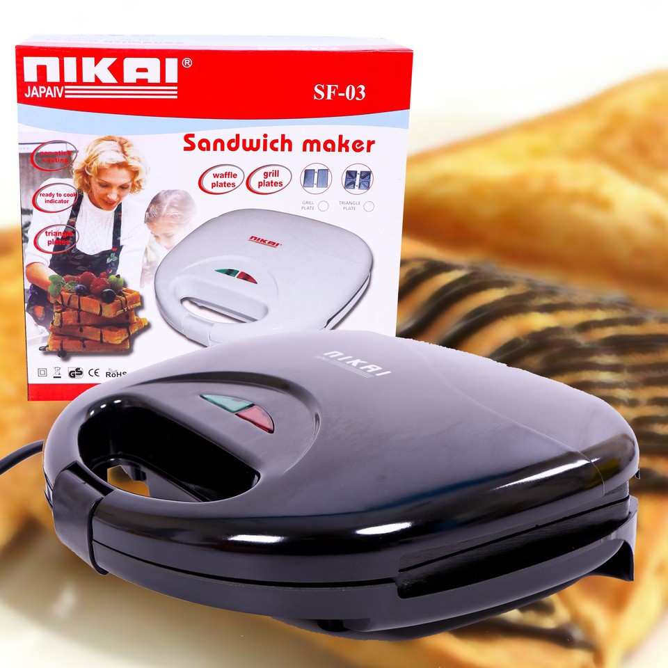 Máy Nướng Bánh Mỳ Sandwich Nikai