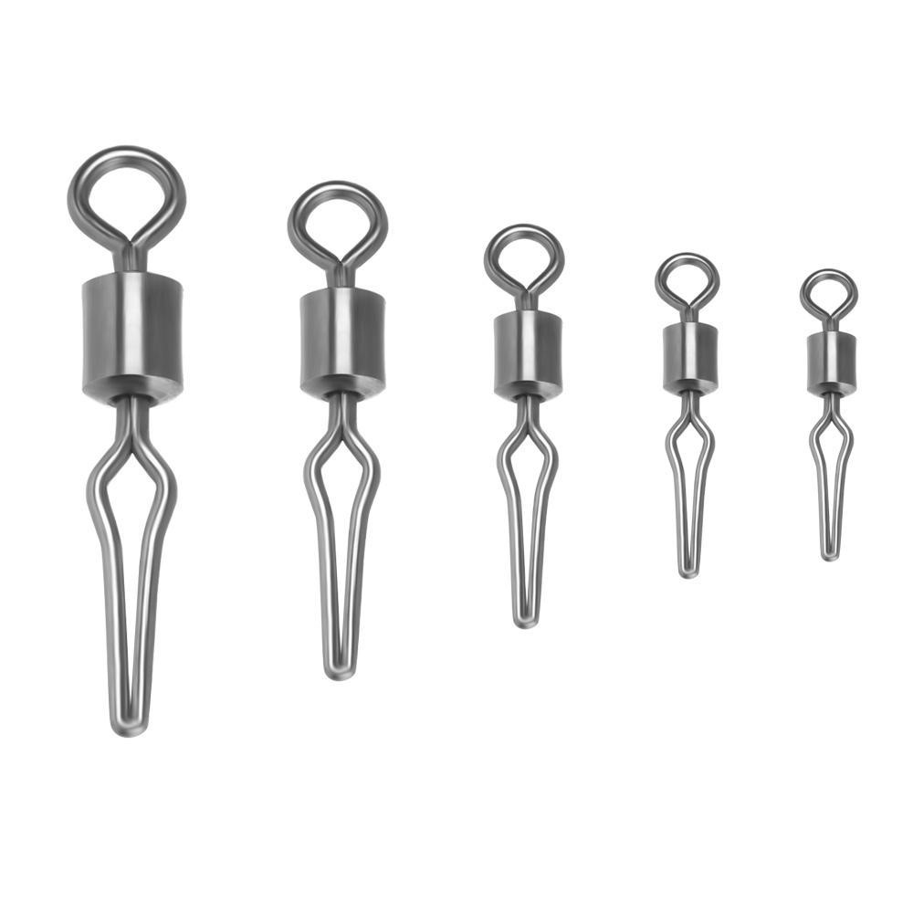 LANSEL Set 100 Móc Câu Cá Kèm Kẹp Giữ Tiện Lợi