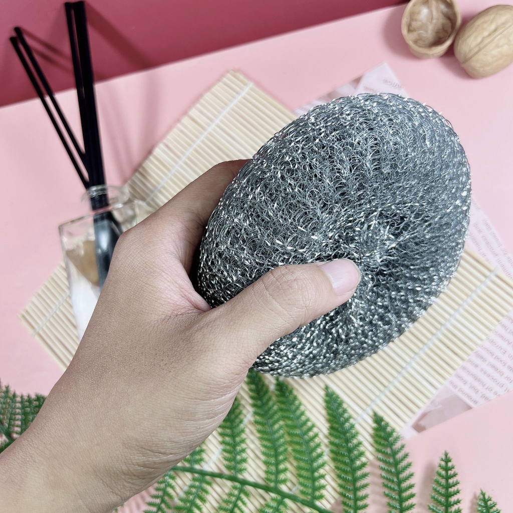 Cước Rửa Chén, Chà Nồi Tẩy Vết Bẩn Loại To DẠNG BÁNH XE