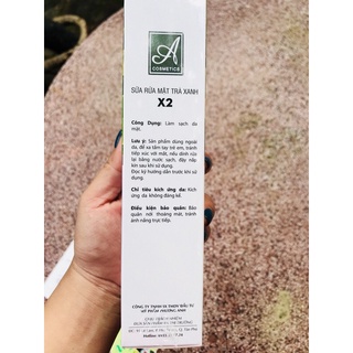 SỬA RỬA MẶT X2 TRÀ XANH ACOSMETICS