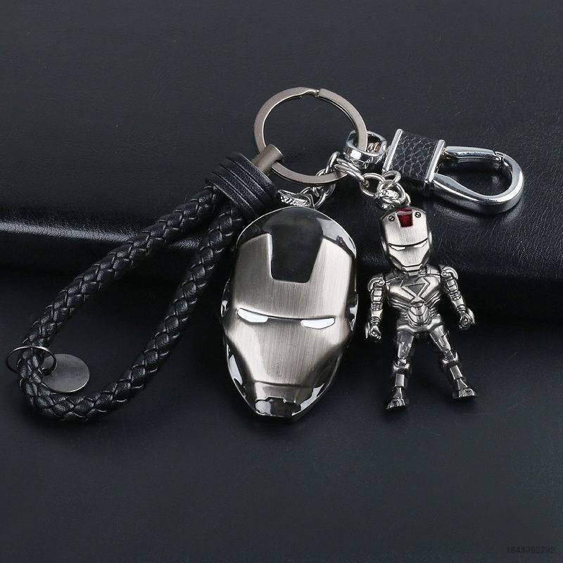 Móc Chìa Khóa Hình Siêu Anh Hùng Marvel The Avengers Người Nhện Người Sắt Làm Quà Tặng Cho Trẻ Em bh1