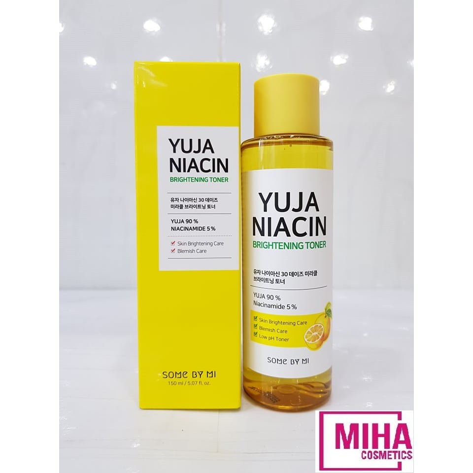 Nước Hoa Hồng Sáng Da Some By Mi Yuja Niacin 30 Days Miracle Brightening Toner 150ml