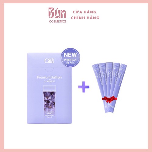 Bột Uống Collagen Cao Cấp Kết Hợp Saffron - Gilaa Premium Saffron Collagen