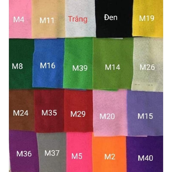 Combo 6 tấm Nỉ mềm
