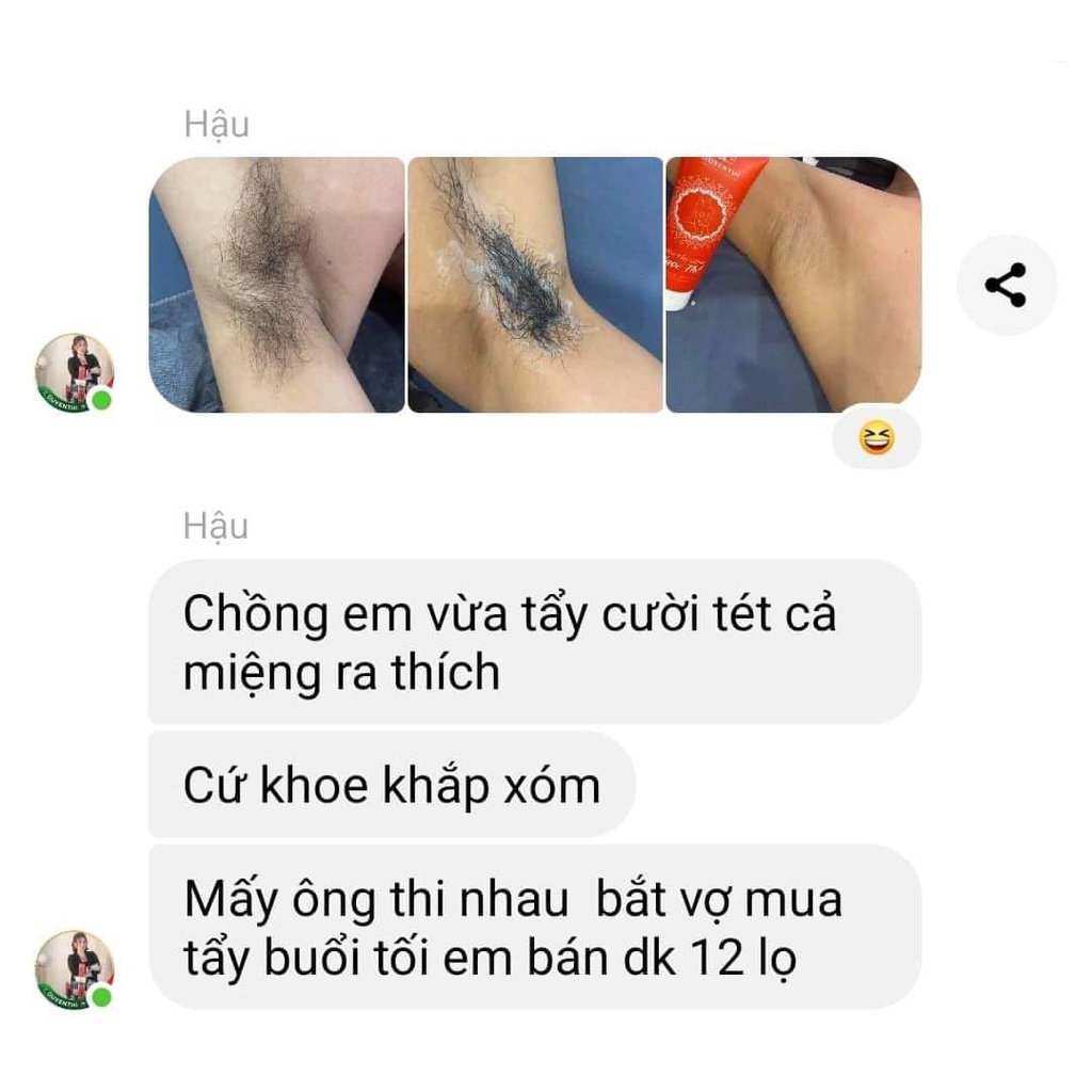 Kem Tẩy Lông Ngọc Thể Bách Y Sâm Dịu Nhẹ An Toàn Phù Hợp Mọi Loại Da