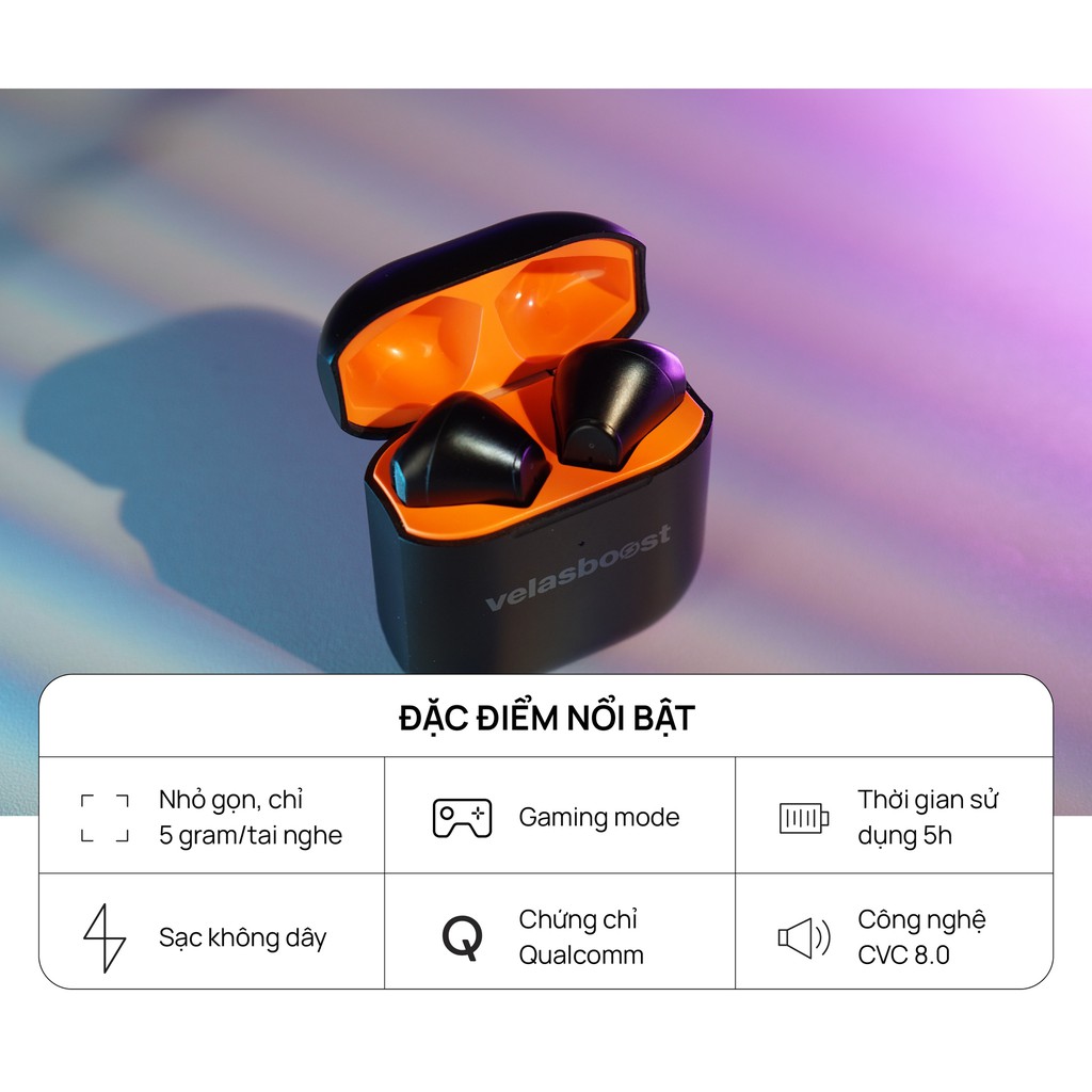 Tai nghe Bluetooth Velasboost May Gen 2