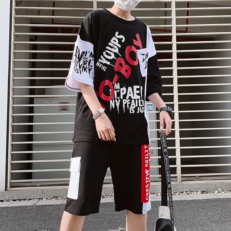 Bộ Quần Áo Thun Nam TO – BOY Phối Hai Màu Cá Tính MENFASHION1989 SET NAM 9000033CC | BigBuy360 - bigbuy360.vn