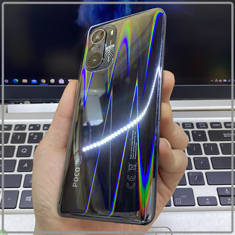 Miếng Dán PPF mặt sau cho Xiaomi Poco F3 - Redmi K40, Trong suốt / Ánh 7 màu / Nhám