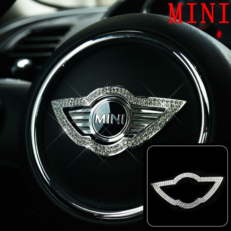 Logo đính kim cương trang trí cho BMW mini Countryman Cooper Clubman Paceman JCW 3/5 cửa