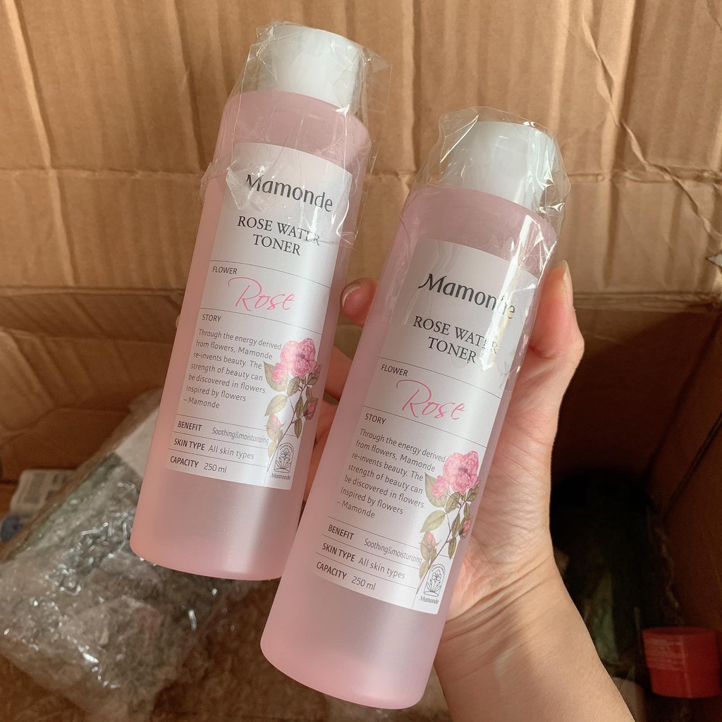 Nước Cân Bằng Mamonde Toner - Nước Hoa Hồng Mamonde Rose