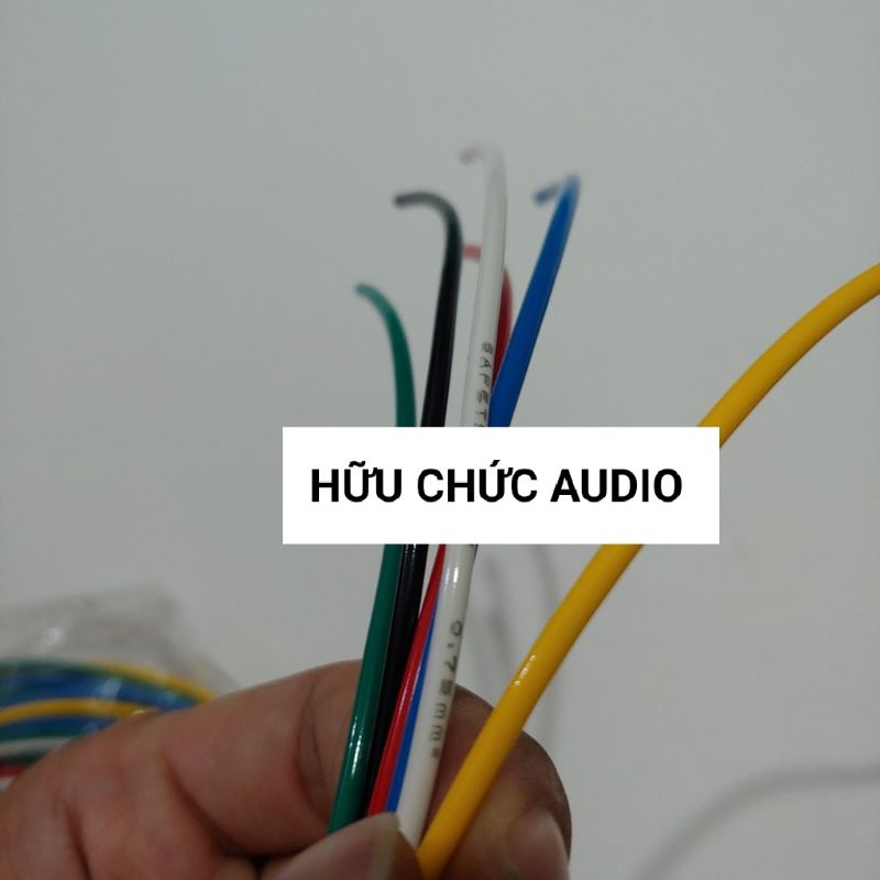 Dây điện nhiều màu 6 màu mỗi màu 1m