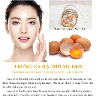 TRỨNG GÀ HẠ THỔ MẸ KEN