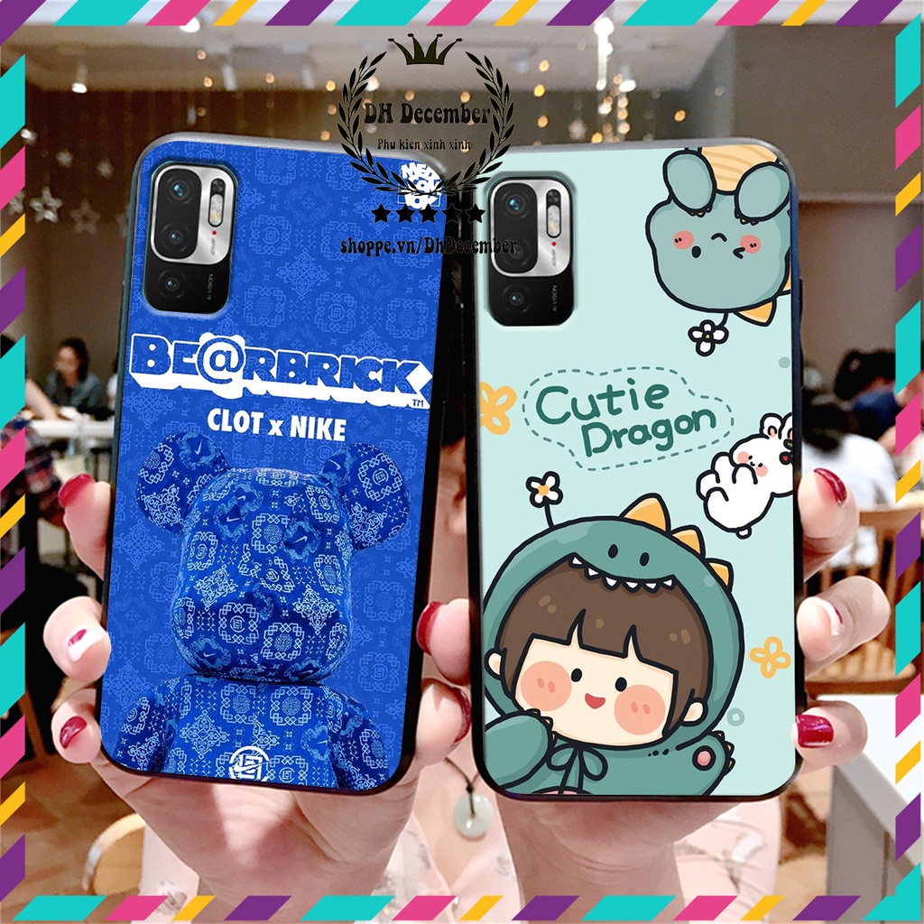Ốp lưng Xiaomi REDMI NOTE 5G in hình 3D lucky, gấu Brick xinh xắn - KHÔNG NÊN BỎ LỠ
