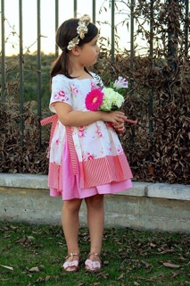 RẬP GIẤY (BẢN VẼ) TỰ MAY MẶC ĐẦM BÉ GÁI (1-10 TUỔI)