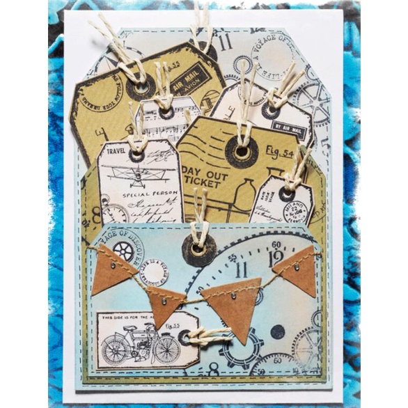 Con Dấu Silicone Trong Suốt Phong Cách Vintage Trang Trí Album Ảnh