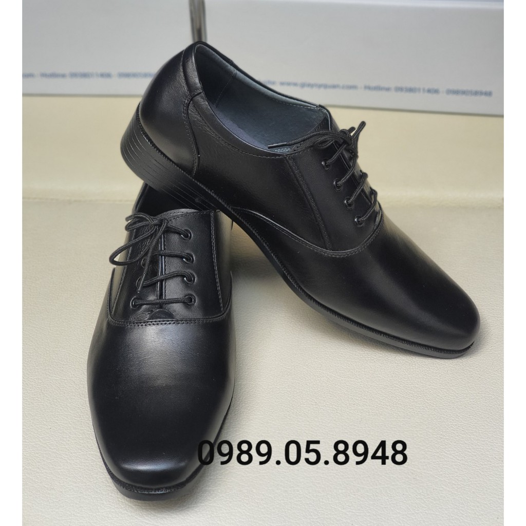 Giày Tây Nam Công Sở Da Thật Dây Buộc Thời Trang Mã 407