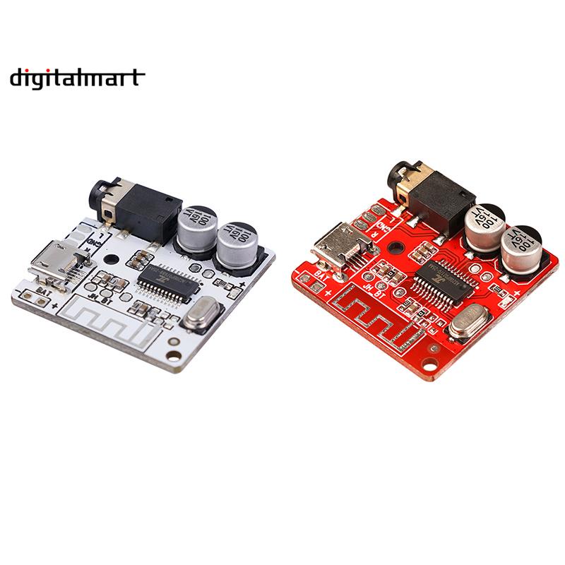 DIY Bluetooth Audio Connector Bluetooth 5.0 MP3 Lossless Decoder Board Wireless Stereo Music ule 3.7-5V White