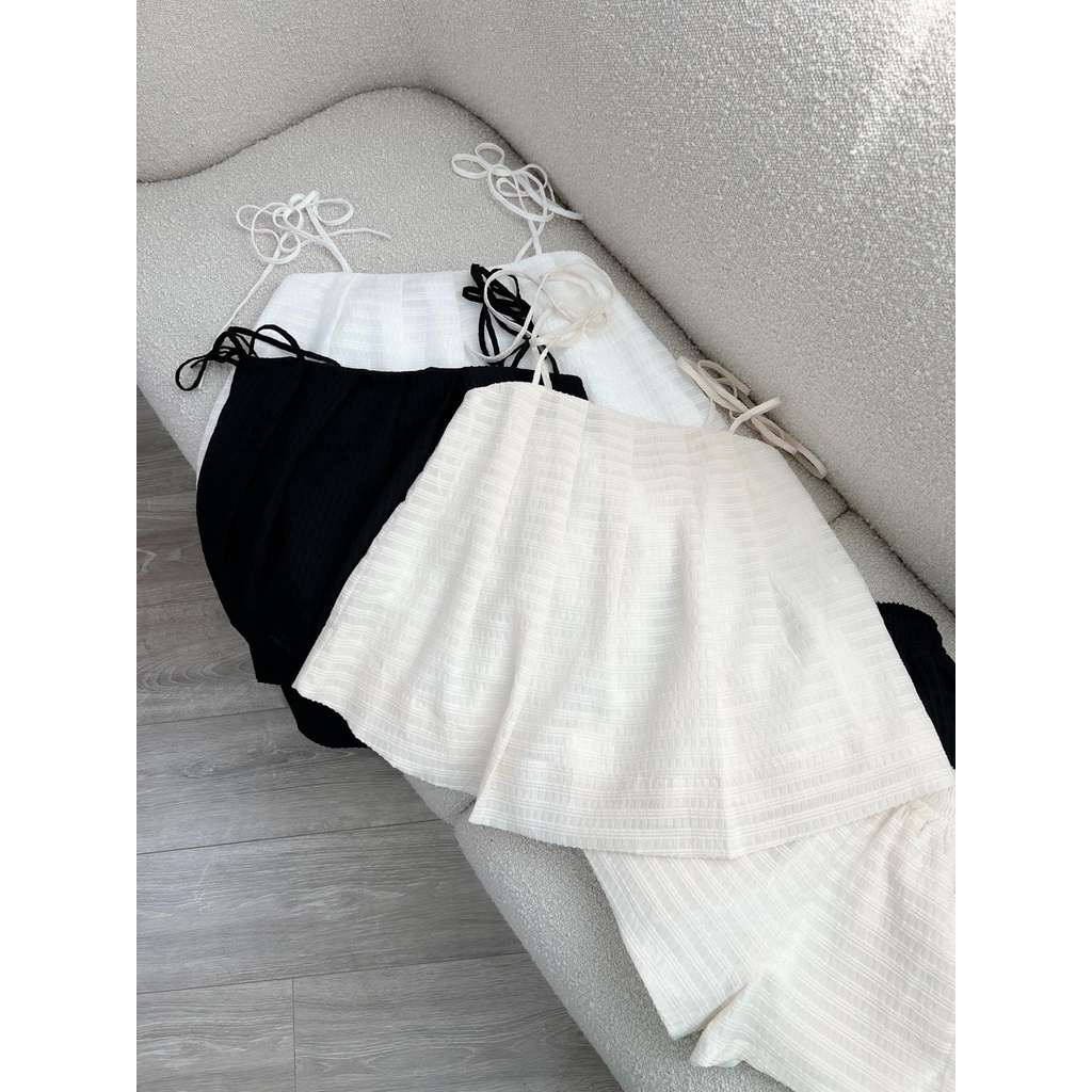 Set áo dây + Short