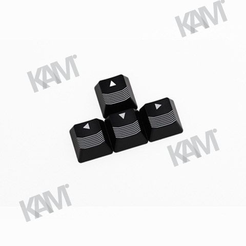 Kam CrossFire / CSGO mô hình súng lục có đèn nền bàn phím cơ keycap ABS keycap cá tính DIY thay đổi phím tắt súng Phím WASD màu đen và đỏ phù hợp với ESC Keher Cherr