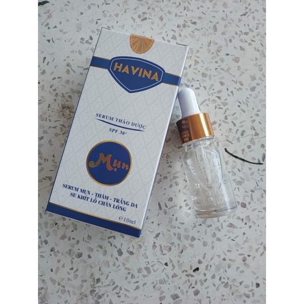 serum mụn HAVINA 10ml chính hãng