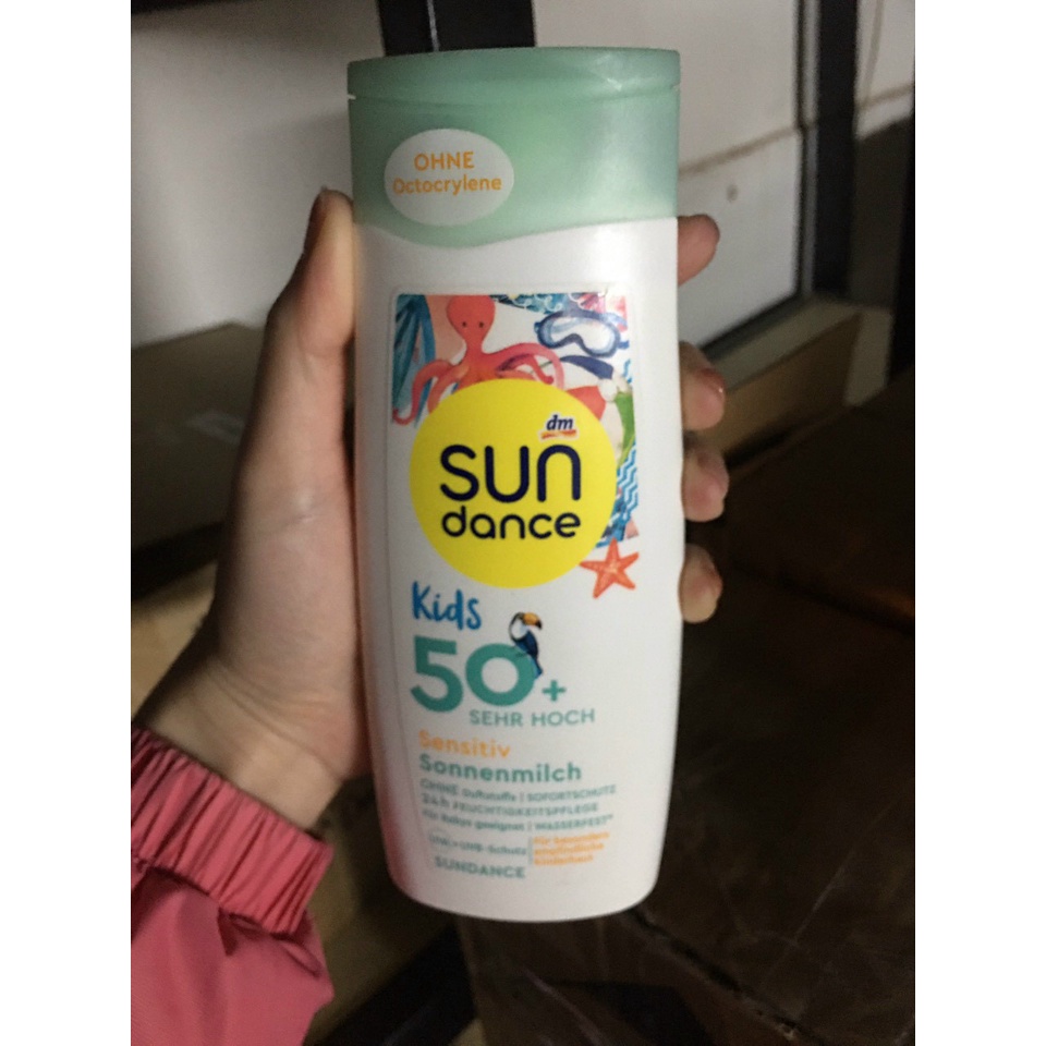 Kem chống nắng Sundance dành cho bé - dạng sữa 50+ 200ml - 50+