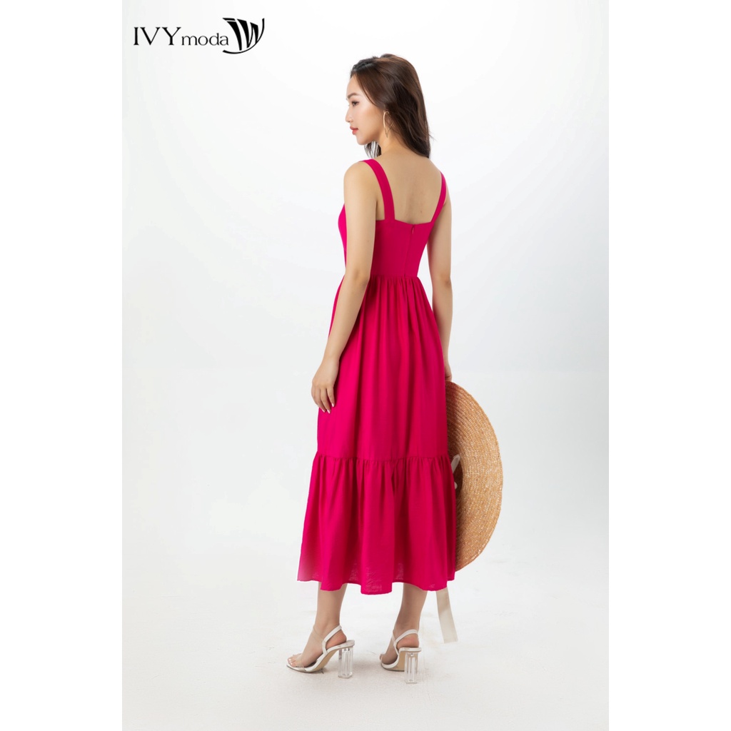 Đầm maxi không tay IVY moda MS 41M7329