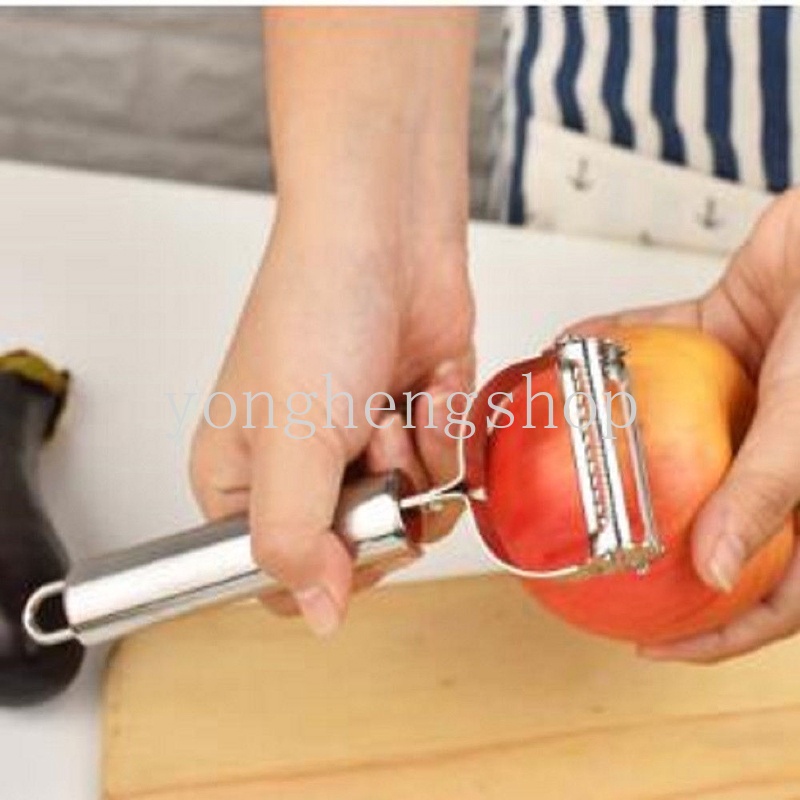 Dụng Cụ Gọt Vỏ Rau Củ Quả Đa Năng Bằng Thép Không Gỉ