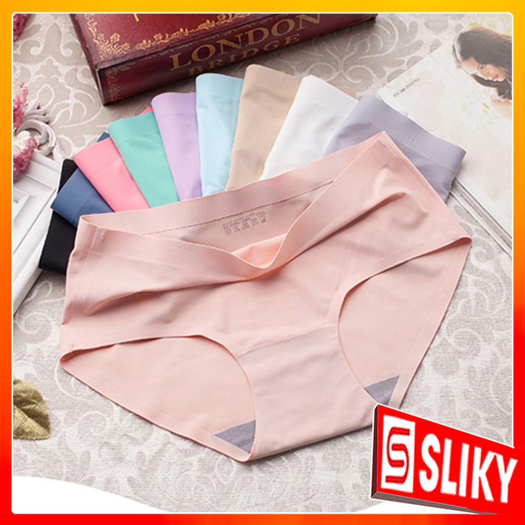 Quần lót nữ thun lạnh kháng khuẩn xuất Nhật Không Đường May - SLIKY | BigBuy360 - bigbuy360.vn