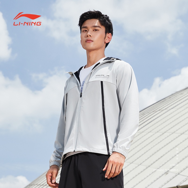 Áo Khoác LINING Nam AFDR353, Áo Gió Thể Thao Chính Hãng
