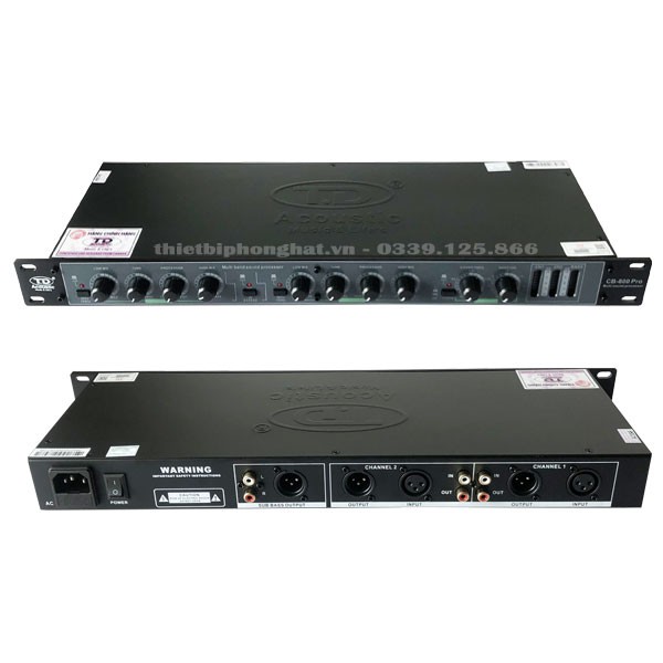 Nâng tiếng CB800 TD Acoustics – Chất âm chuẩn cho phòng hát