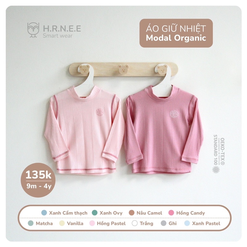 Áo cổ 3cm/3 phân giữ nhiệt Hrnee