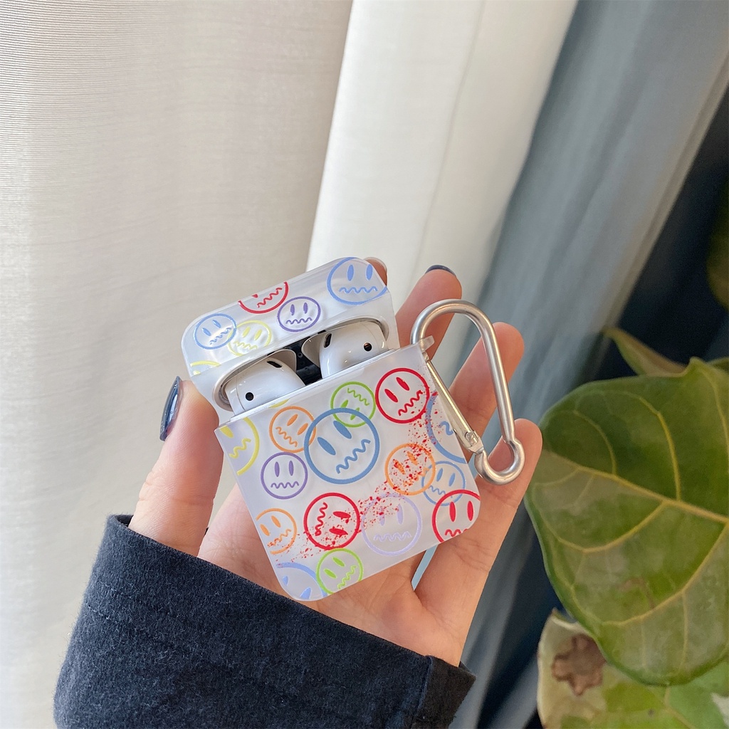 Vỏ bảo vệ hộp sạc tai nghe bluetooth Airpod 2/pro/3/1