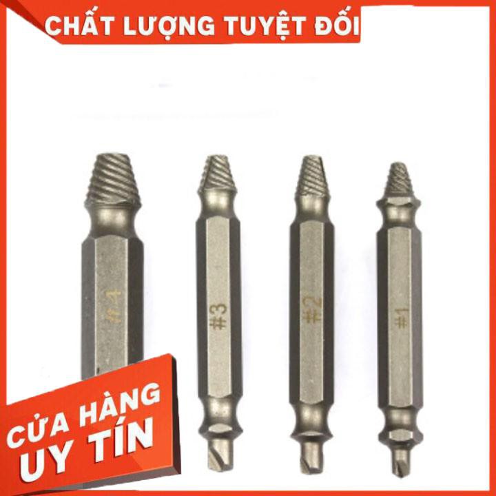 Bộ tháo bulong ốc vít gẫy trờn ren cao cấp 8 đầu – thép không gỉ cao cấp