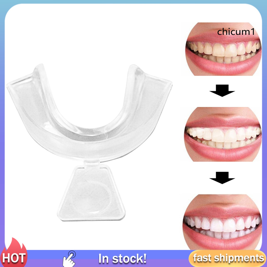 [Hàng mới về] Cặp khay silicon hỗ trợ làm trắng răng