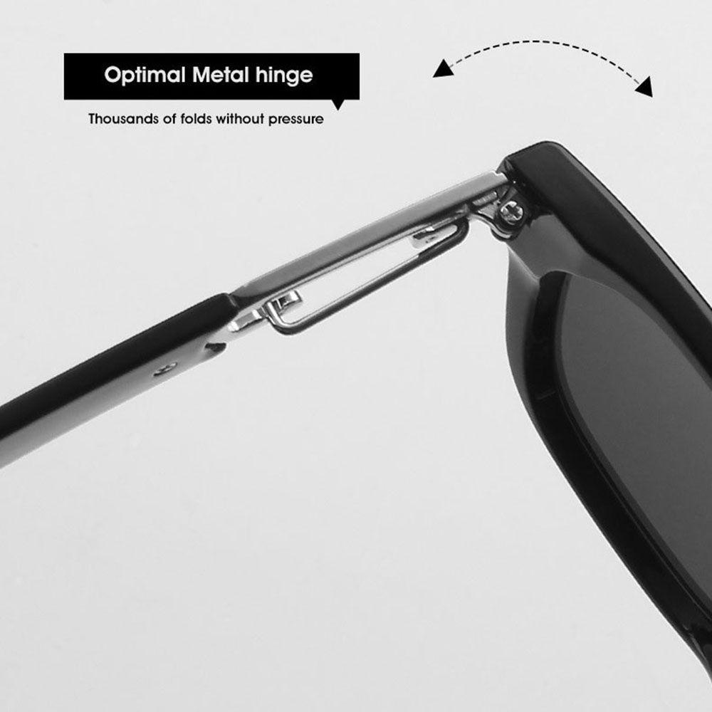 Kính Mát Gọng Vuông Chống Lóa Phong Cách Hàn Quốc Dành Cho Nữ