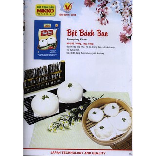 Bột bánh bao Mikko có men 1kg