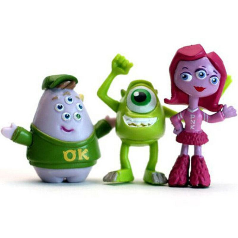DISNEY Mô Hình Nhân Vật Mike Wazowski James P.Sullivan 7-11cm
