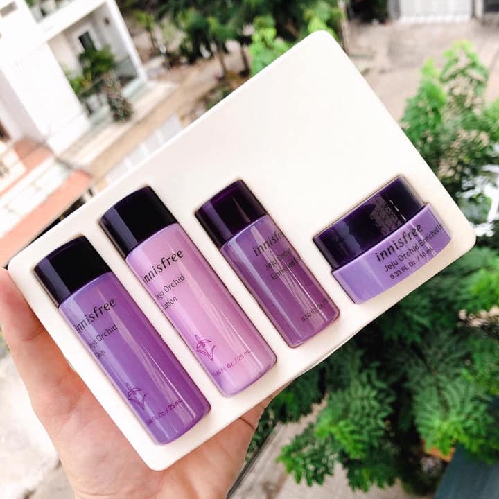 Set Dưỡng Trắng, Chống Lão Hóa Innisfree Jeju Orchid Special